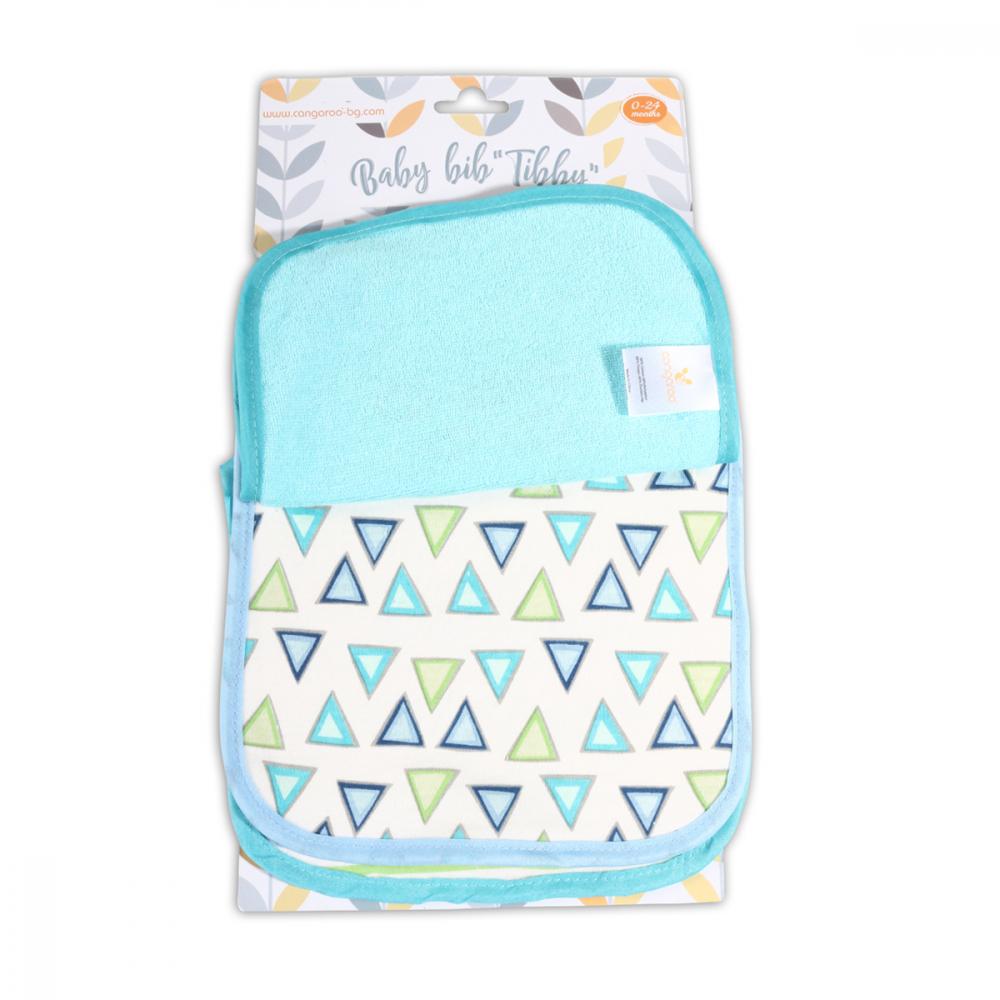 Set 3 Bavete Bumbac Cangaroo Tibby Blue