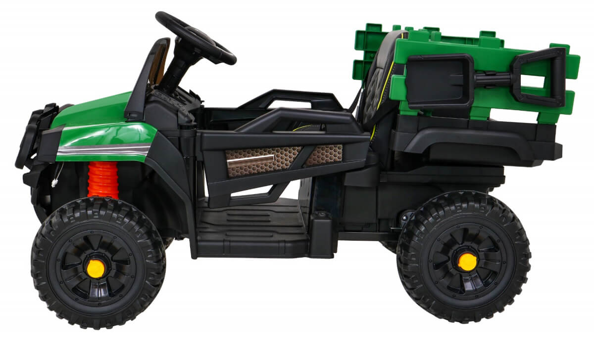 Tractor Electric FARMER PICK-UP Verde - imagine 3