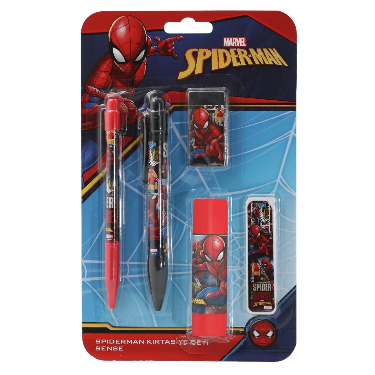 Set Scris Spiderman 5 Buc - Ideal pentru Școală