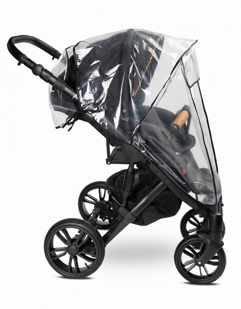Husa Ploaie Caretero cu Fereastra pentru Carucior Sport - imagine 3