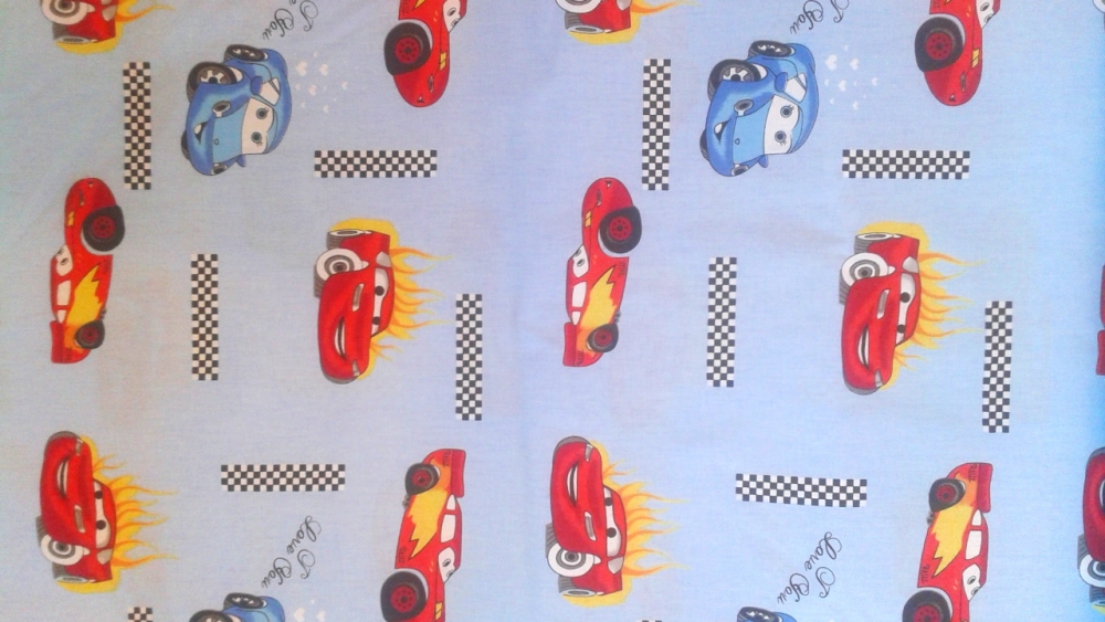 Paturica DeLuxe Cars, Bumbac 100%