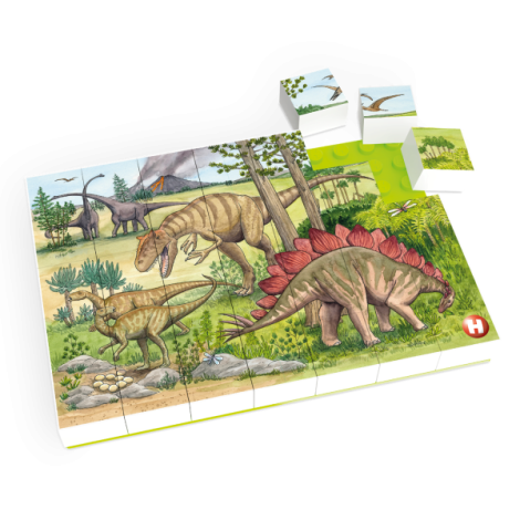 Puzzle Dinozauri Hubelino 35 piese - Creativitate