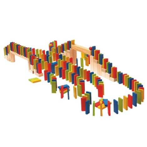 Domino Rally Woodyland 200 piese - Joc educativ
