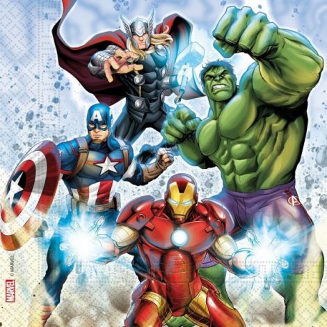 Servetele Petrecere Avengers Procos, 20 Buc