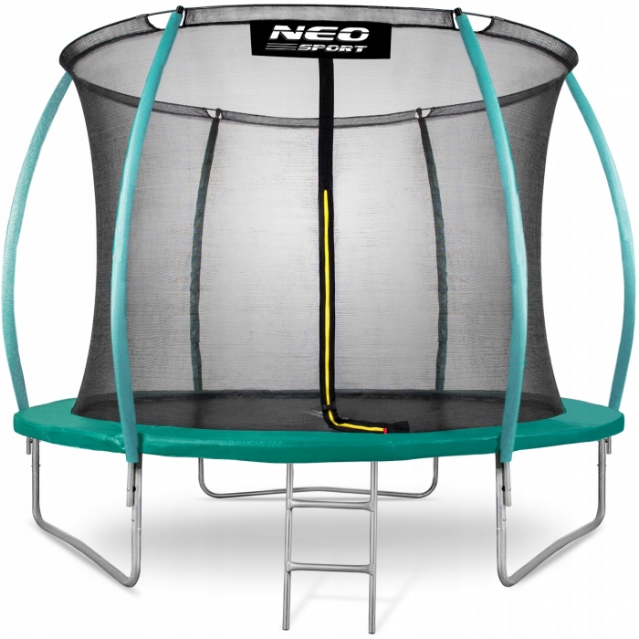 Trambulina Neo-Sport 252 cm cu Plasa Interioară - imagine 2
