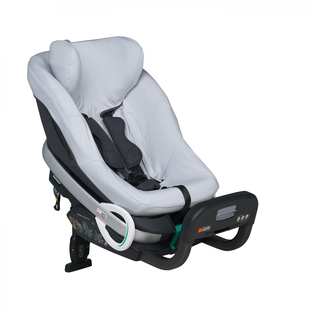 Husa Scaun Auto BeSafe iZi Stretch Glaciar Grey - imagine 3
