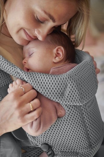 BabyBjorn Move Grey - Confort Anatomic Superior - imagine 4