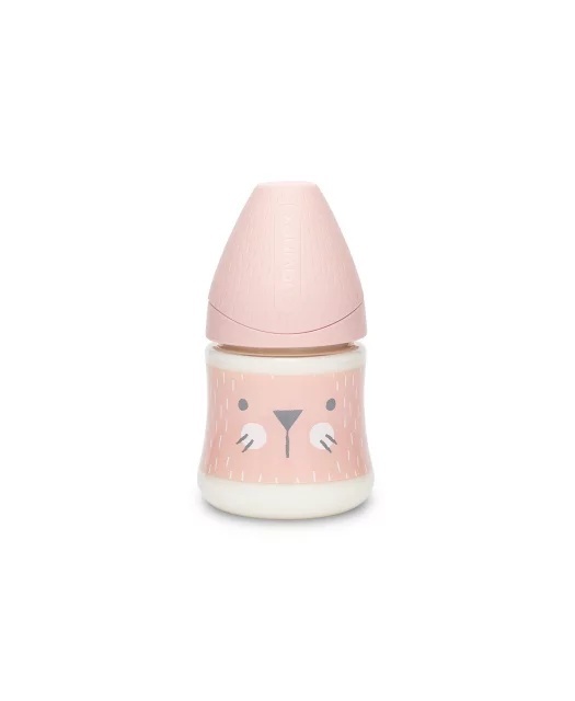 Biberon Suavinex Hygge 150ml Pink Cat
