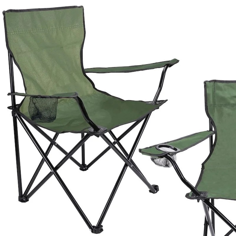 Scaun Camping Procart Pliabil cu Suport Pahar - imagine 9