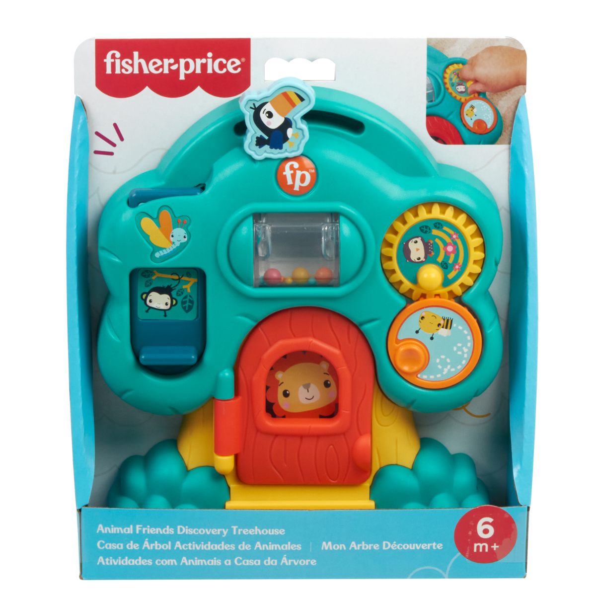 Jucărie Activități Fisher Price Casa în Copac Animal Friends