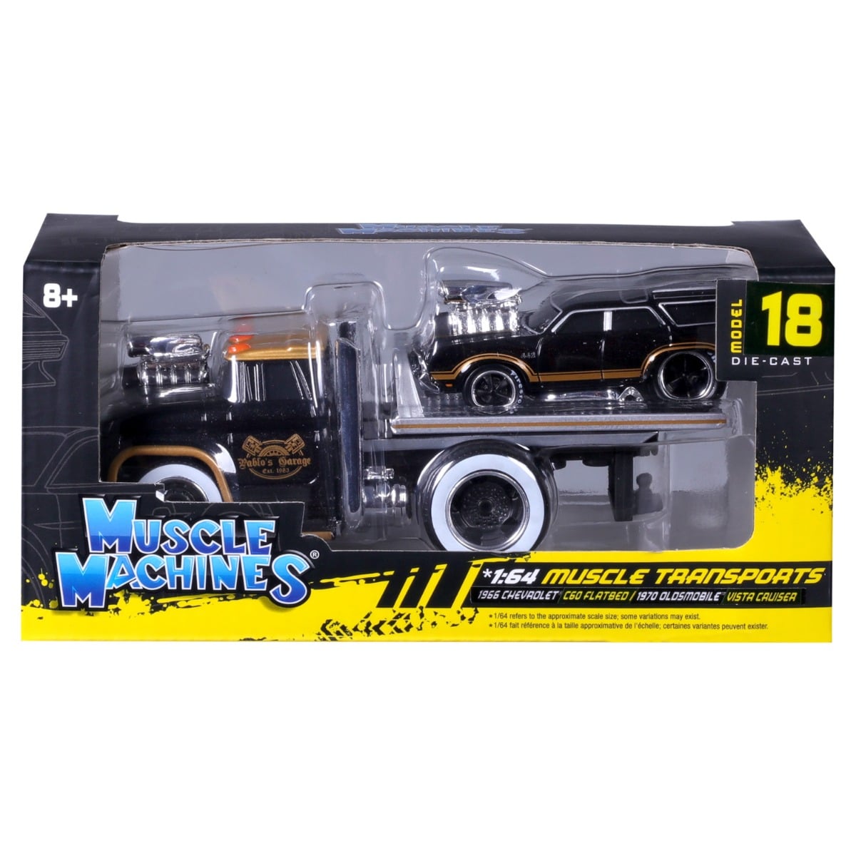 Set Maisto 1:64 Muscle Transports Chevrolet C60