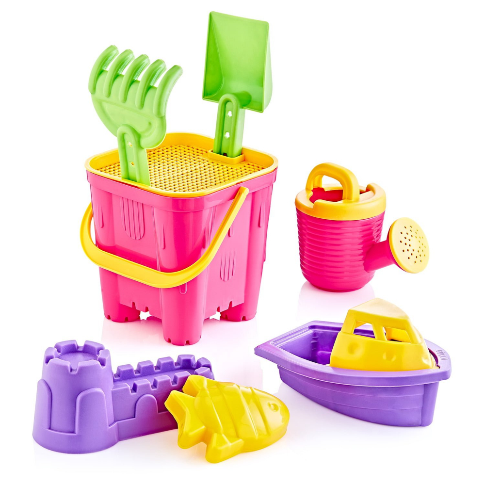 Set Jucarii Nisip Beach Castle 9 piese