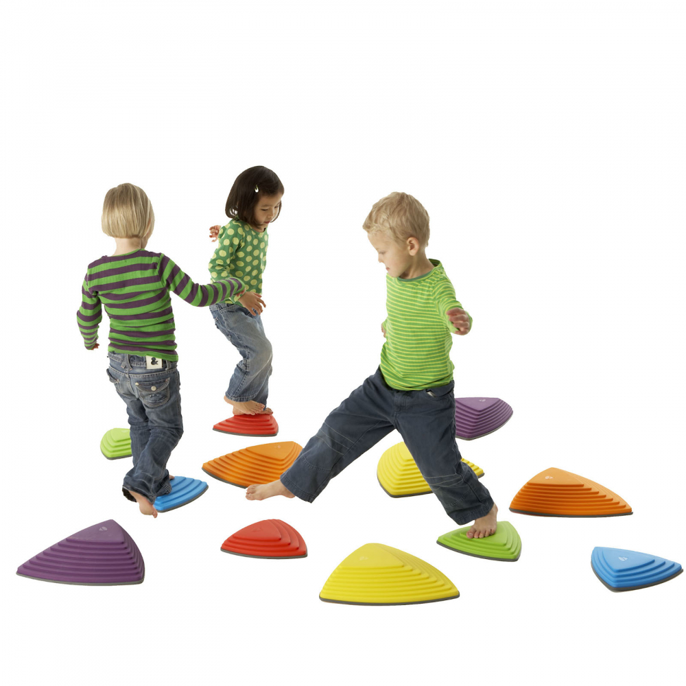 Set Gonge Pietre Râu pentru Motricitate Copii - imagine 2