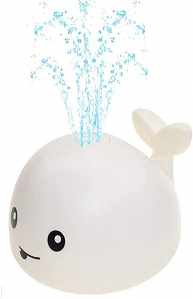 Jucarie Baie Interactiva White Whale cu Lumini - imagine 6