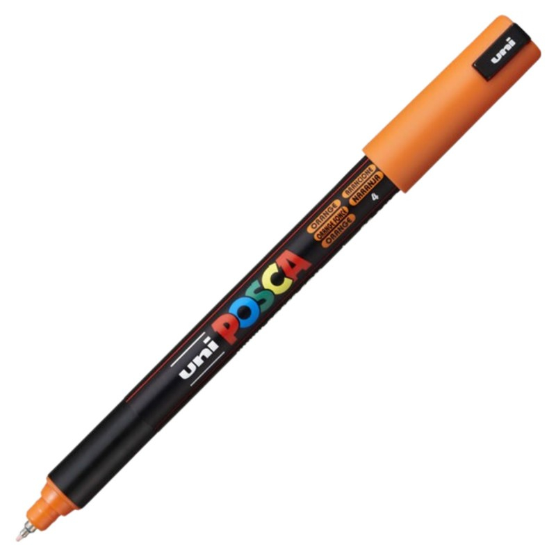 Marker UNI PC-1MR Posca, 0.7 mm, Portocaliu