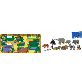 Set de joacă Zoo Miniland | Educativ și Interactiv - imagine 5
