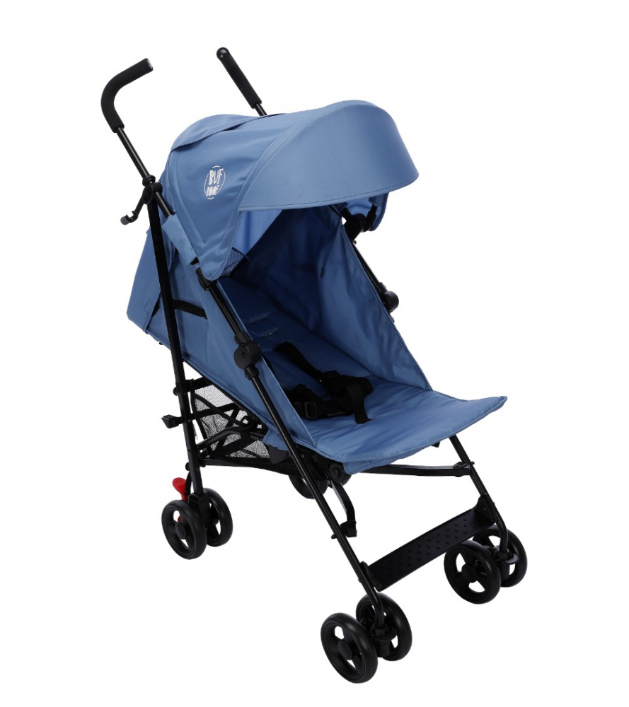 Carucior Buf Boof S120 Albastru, Sasiu Aluminiu - imagine 8