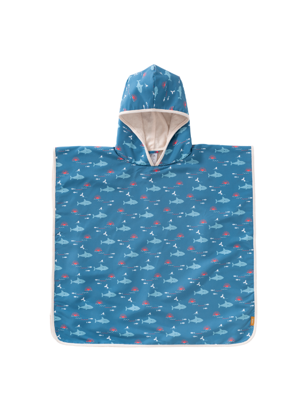 Poncho Plajă Rechin cu Protecție Solară - Fresk - imagine 4