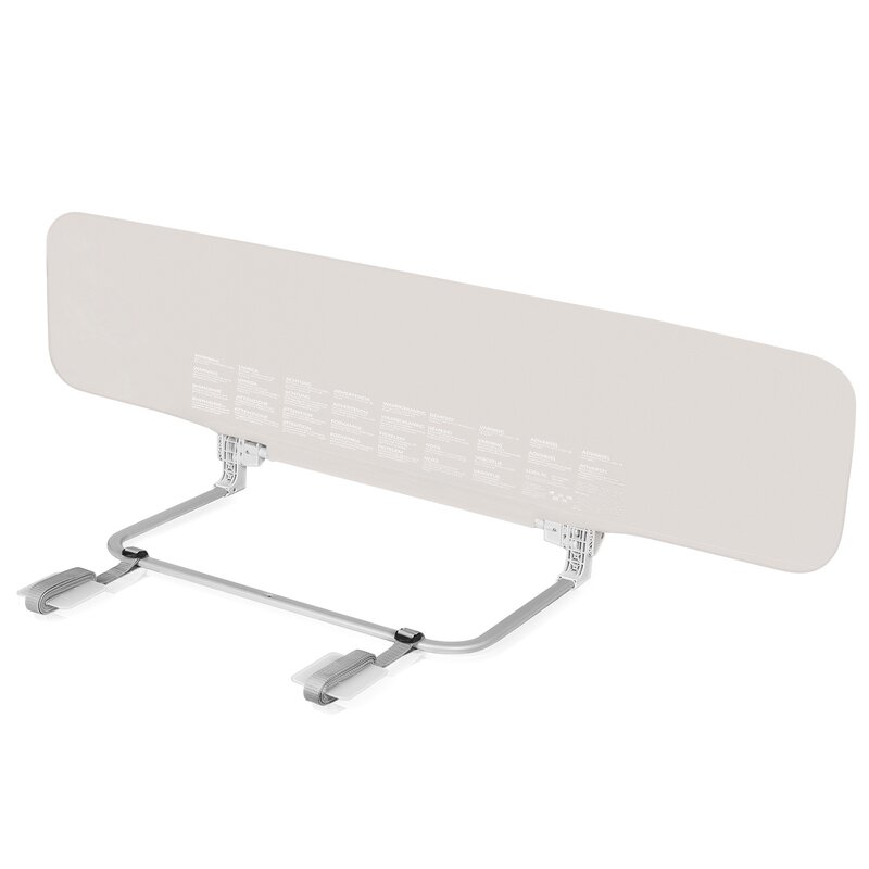 Bariera protectie pat Lionelo Lora XL, 150 cm, Bej - imagine 8