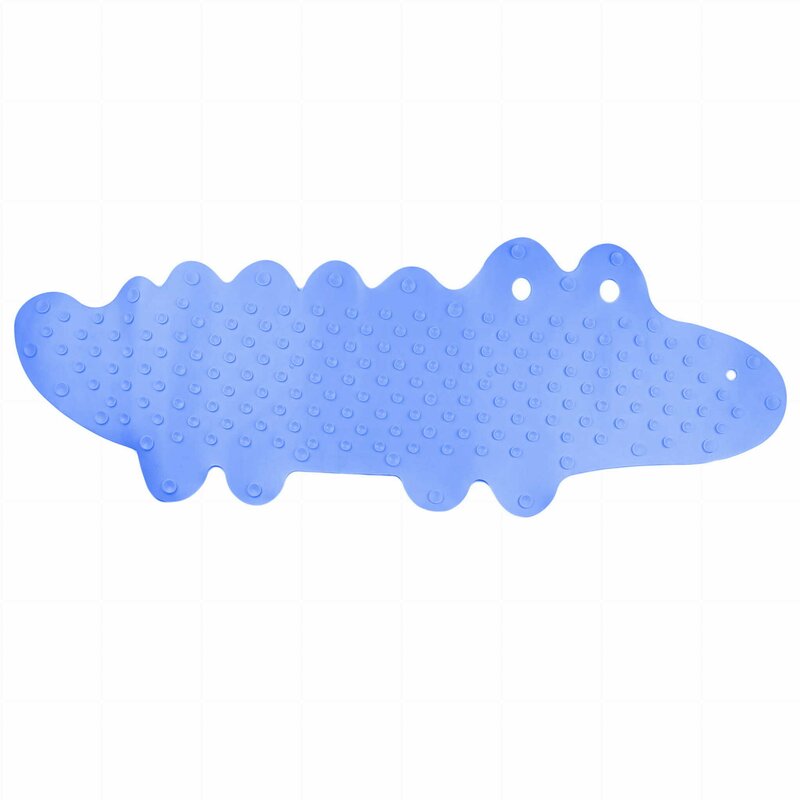 Covoras Bocioland Antiderapant Crocodil Albastru - imagine 3
