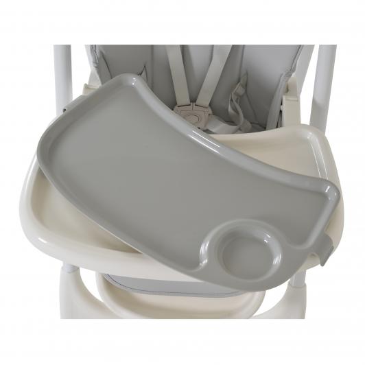 Scaun de masa Moni Maestro Grey, inaltime reglabila - imagine 4