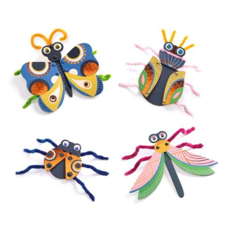 Joc Creativ Insecte Djeco - Dezvoltă Creativitatea - imagine 3