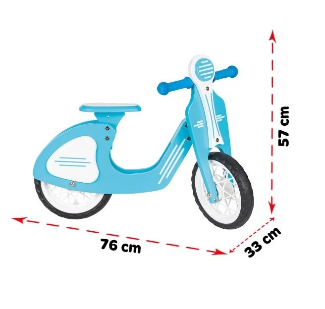 Bicicleta Pilsan Retro Blue fara pedale
