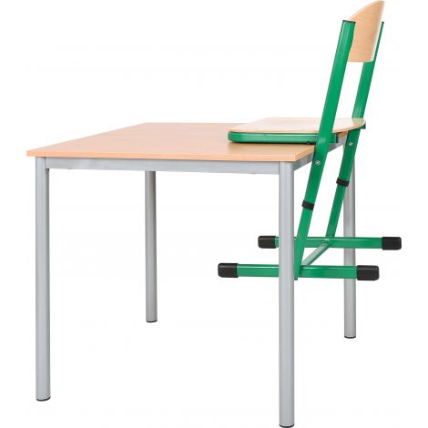 Scaun şcolar Moje Bambino ranforsat ajustabil, verde - imagine 7