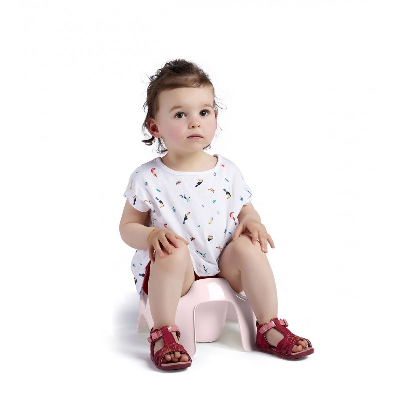 Olita Anatomică Thermobaby Powder Pink cu Spătar