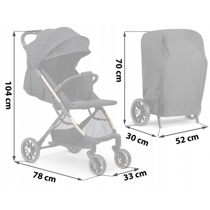 Carucior Nukido Paseo - Travel Friendly - imagine 4