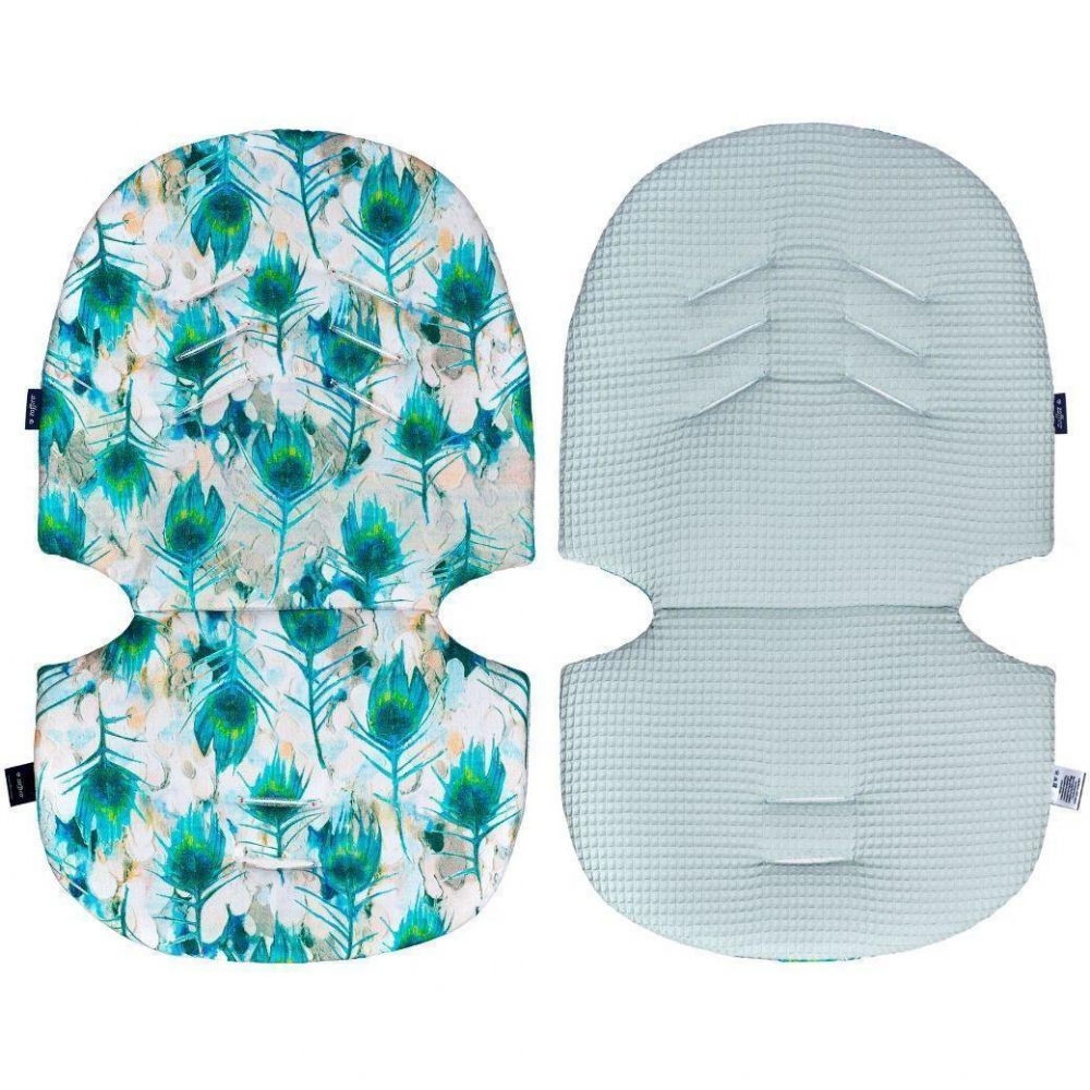 Perna Womar Zaffiro Bumbac Waffle, Peacock