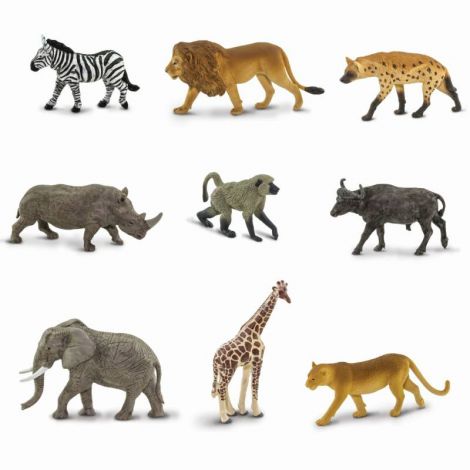 Tub Figurine Africa Safari Ltd. - 9 Animale - imagine 3