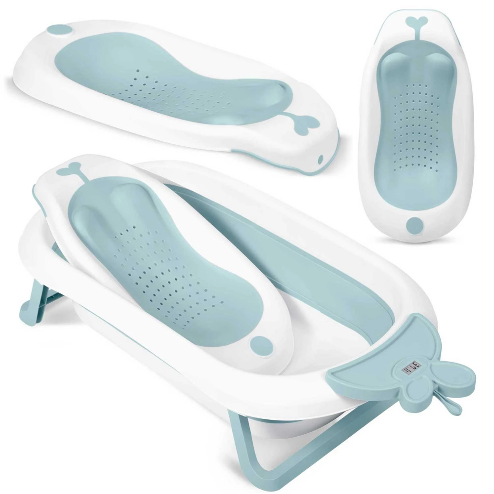 Cădiță Pliabilă Ricokids Butterfly cu Termometru - imagine 3