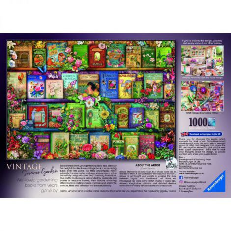 Ravensburger Puzzle Vintage Grădină 1000 piese - imagine 3