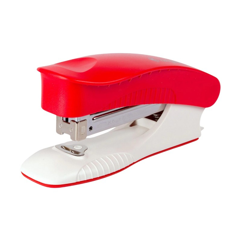Capsator Kangaro 24/6 Rosu, 60mm, Ergonomic