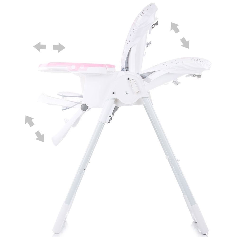 Scaun de masa Chipolino Sweety Orchid, Confortabil - imagine 4