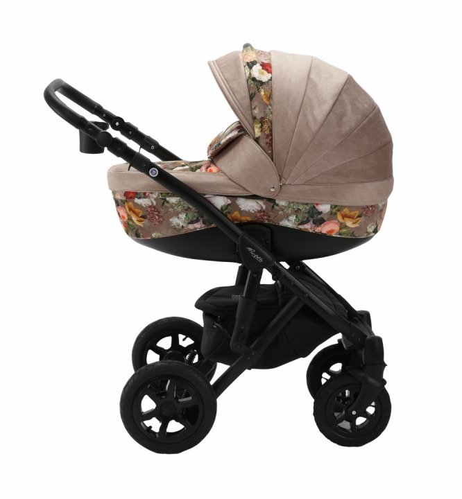 Carucior Adamex 3 in 1 iSize Barletta Flowers - imagine 2