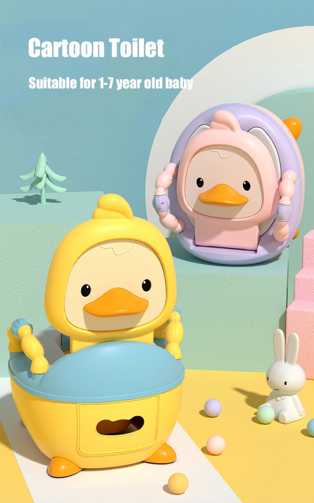 Olita Little Mom Yellow Duck cu Manere și Colac - imagine 8