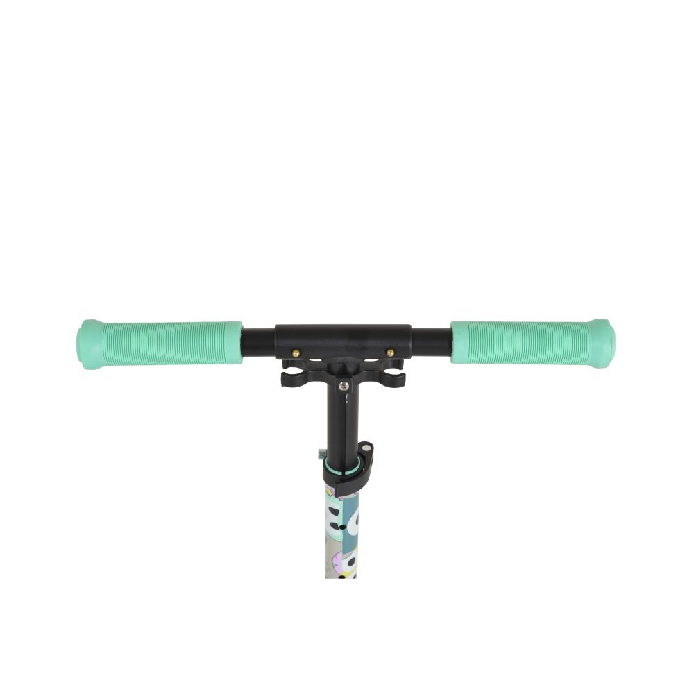 Trotineta Byox Monster Green, Pliabila cu Roti LED - imagine 3