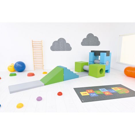 Moje Bambino Baza Gimnastică Albastră Copii - imagine 2