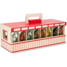 Grajd Portabil 8 Cai Melissa & Doug - imagine 3