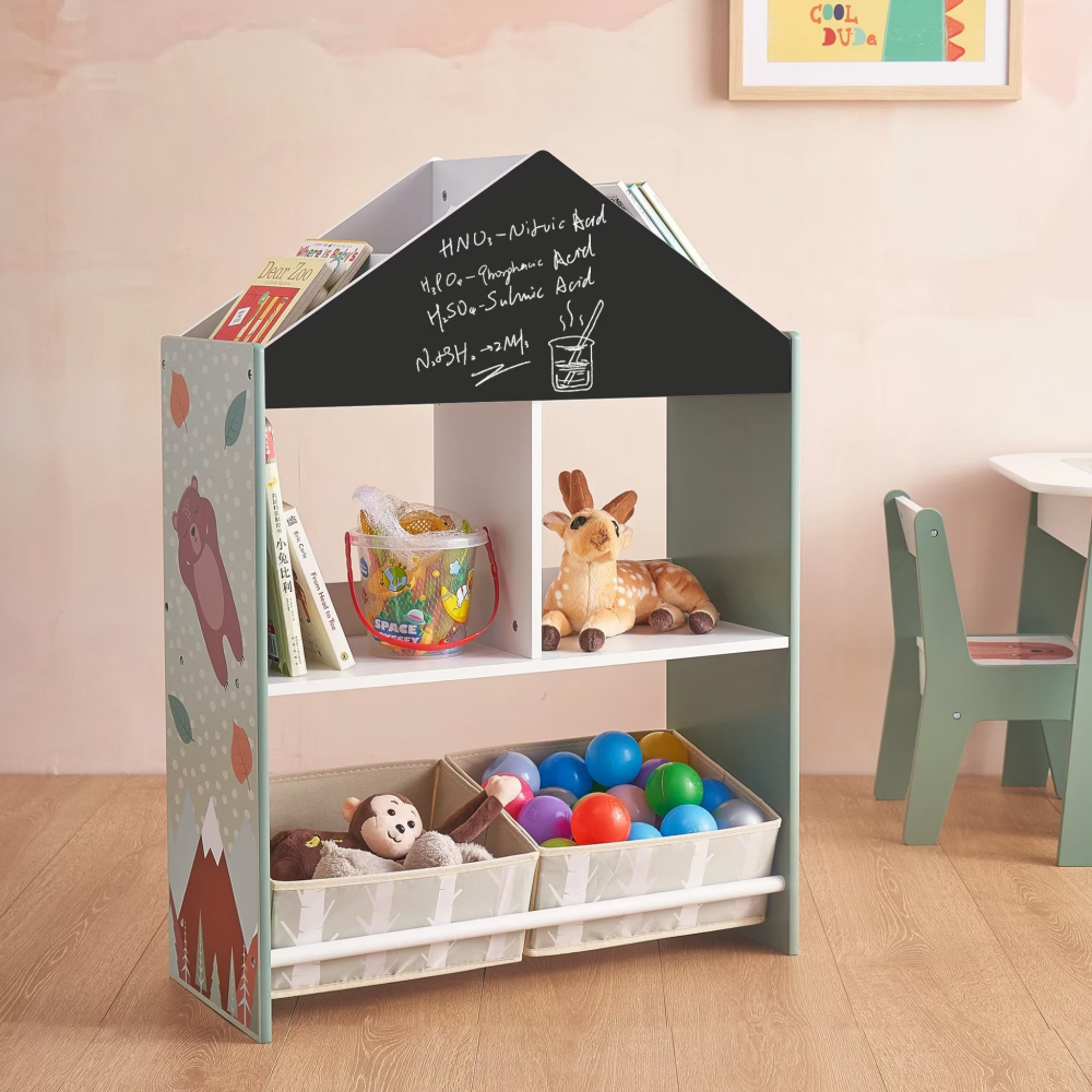 Organizator lemn Ginger Home cu tabla Forest - imagine 6
