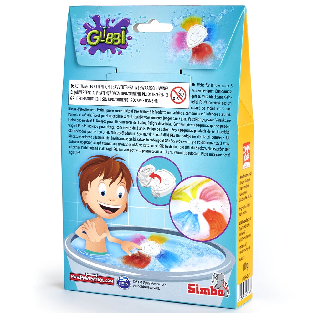 Bila Efervescentă Baie Paw Patrol Simba - imagine 4