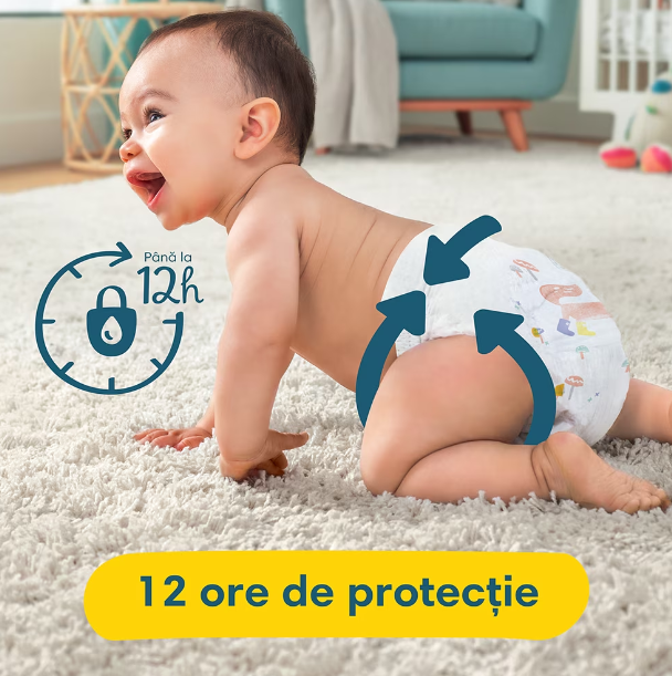 Pampers Premium Care Marimea 2, 4-8 kg, 46 buc - imagine 8