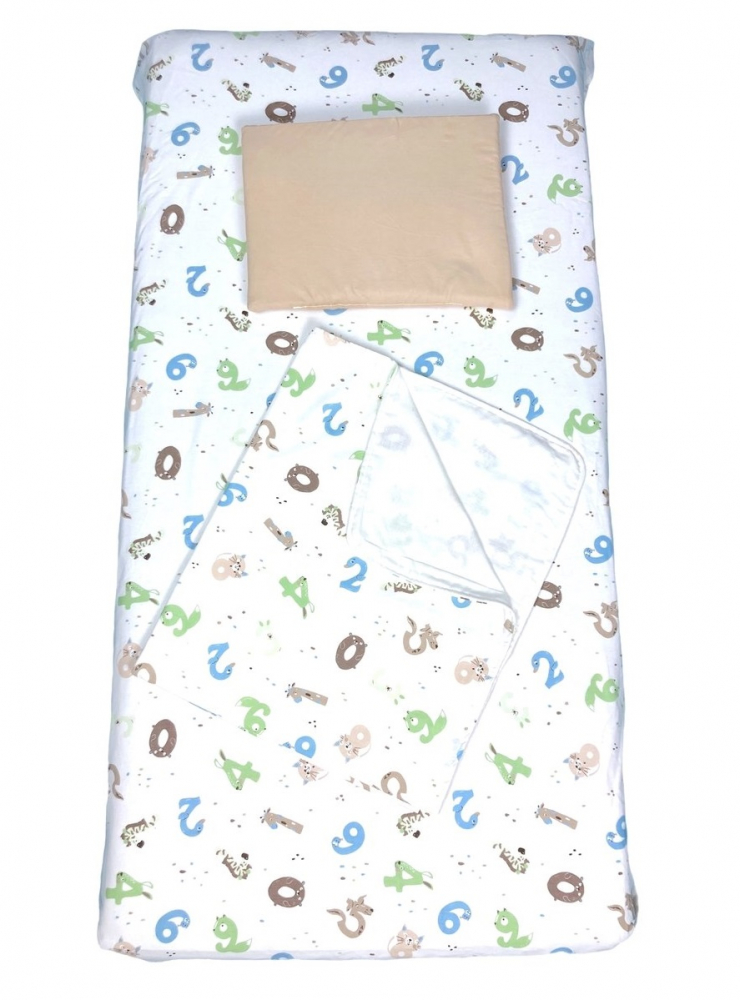 Set 3 piese Cifre nazdravane, Deseda, 140x70 cm