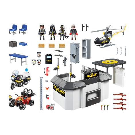 Playmobil Set Mobil SWAT - Aventura Portabila - imagine 2