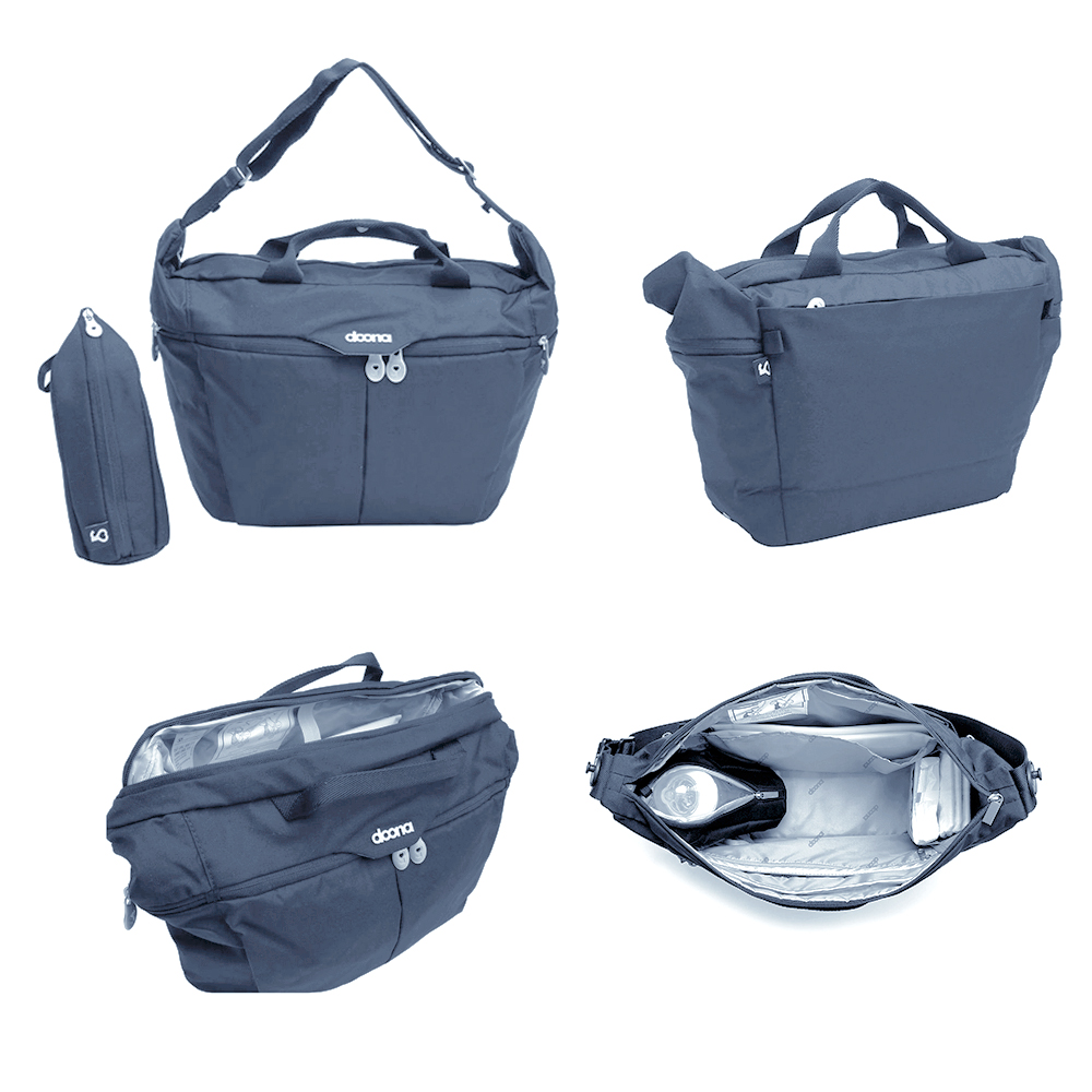 Geanta Doona All Day Navy Blue, Spatioasa