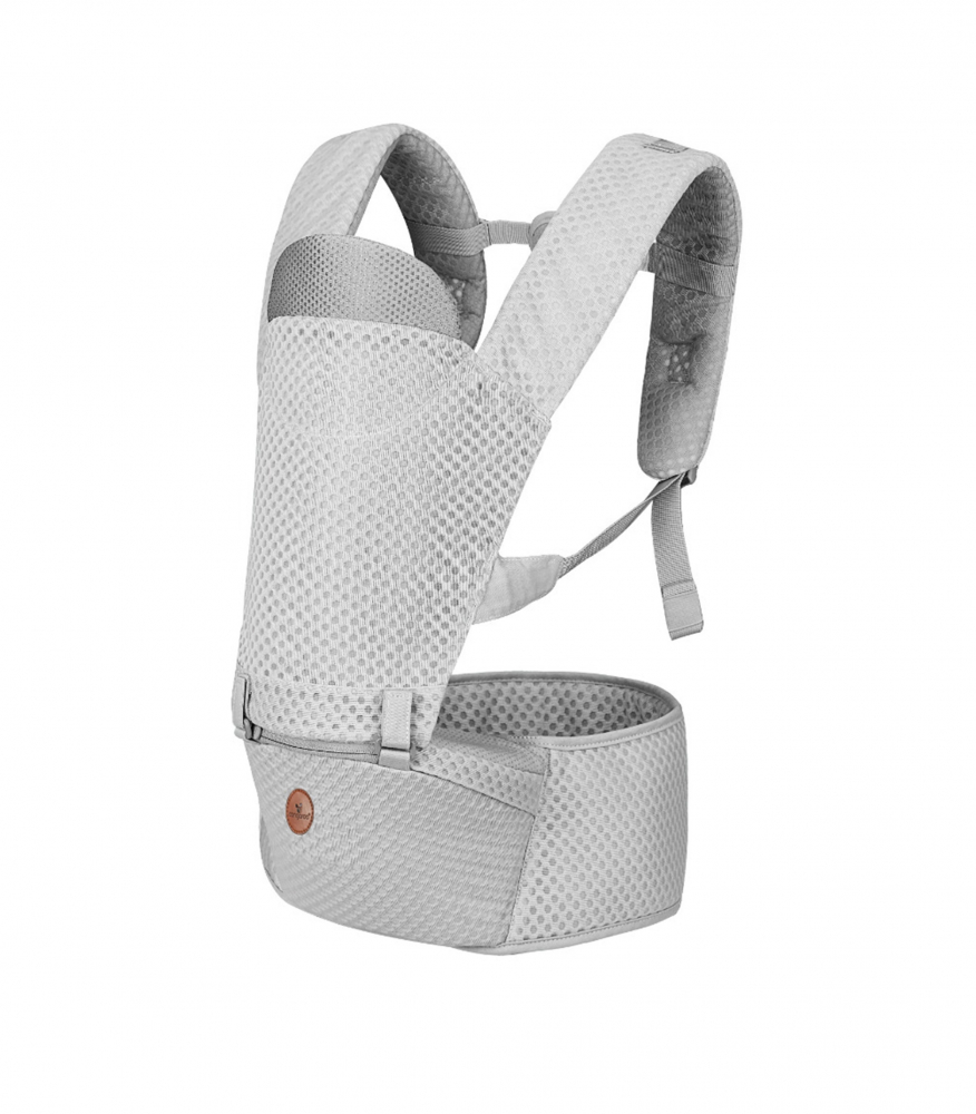 Marsupiu Cangaroo Ergonomic Mistral Grey - Confort Superior - imagine 6
