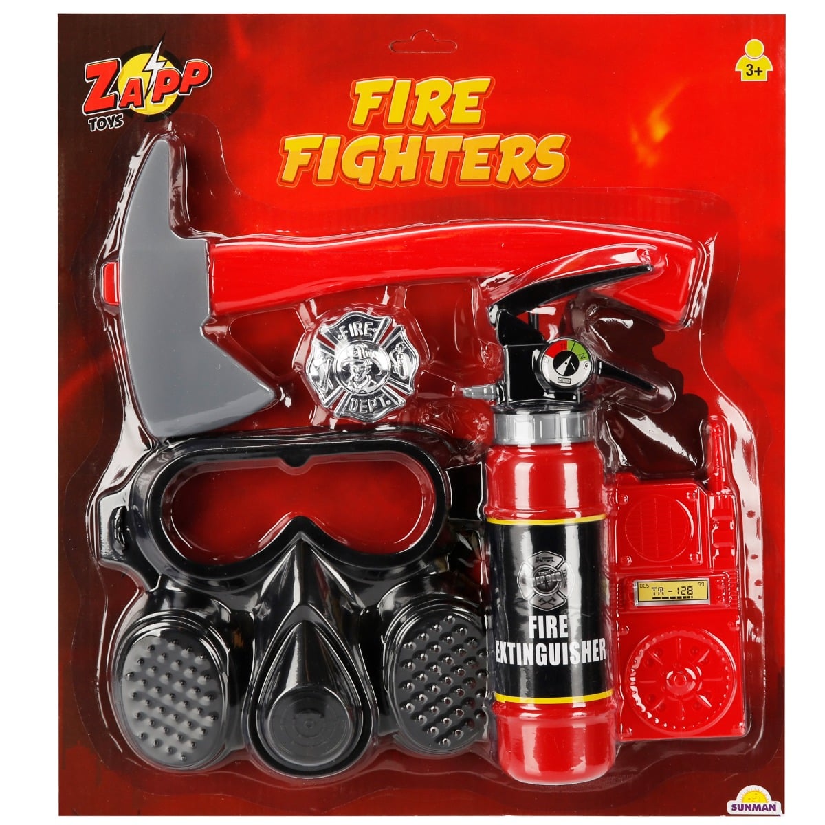 Set Echipament Pompieri Zapp Toys