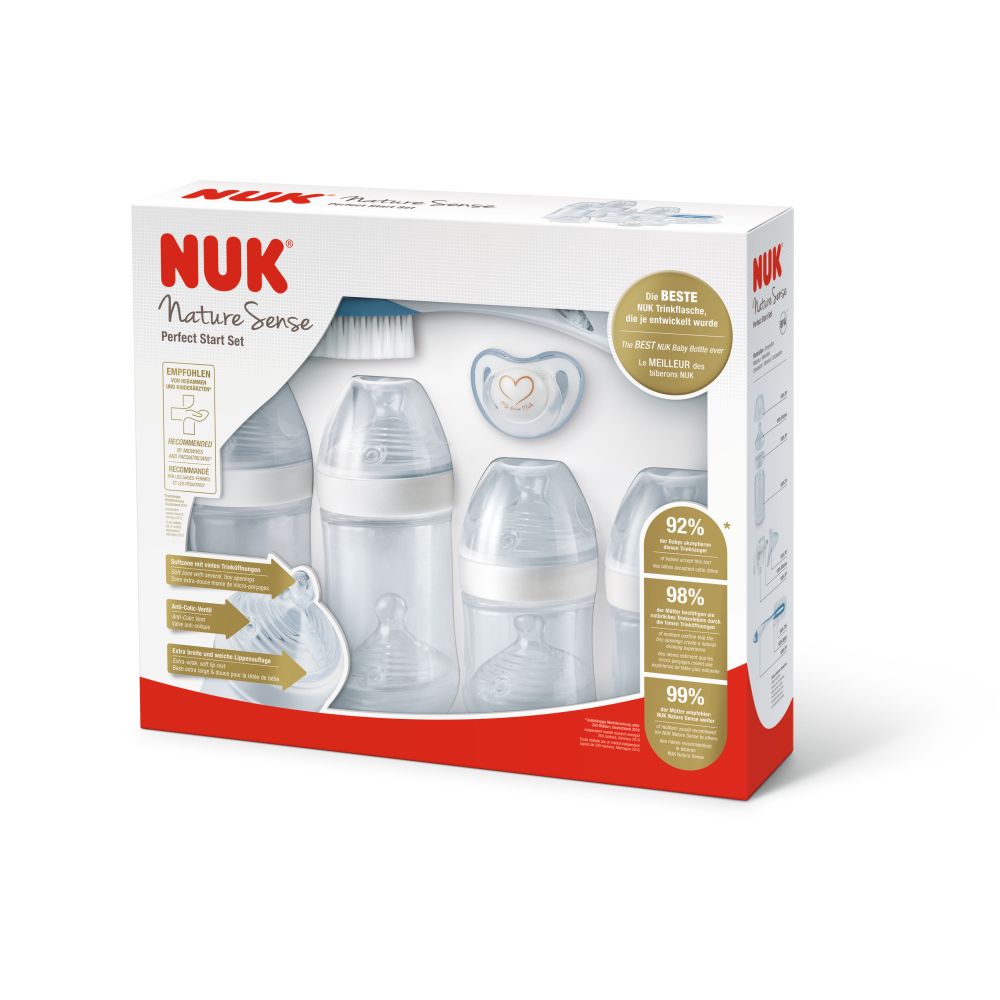 Set Nuk Nature Sense Perfect Start, Nou-Născut